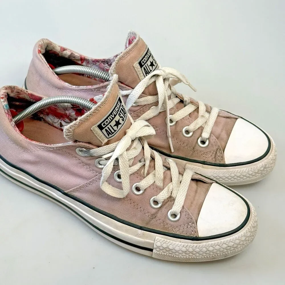 Converse Chuck Taylor All Star Light Pink Floral Padded Womens 9 Shoes